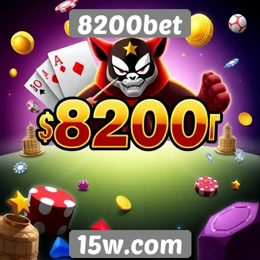 Opções de jogos disponíveis na plataforma 8200bet