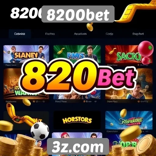 Opcões de jogos disponíveis em 8200bet